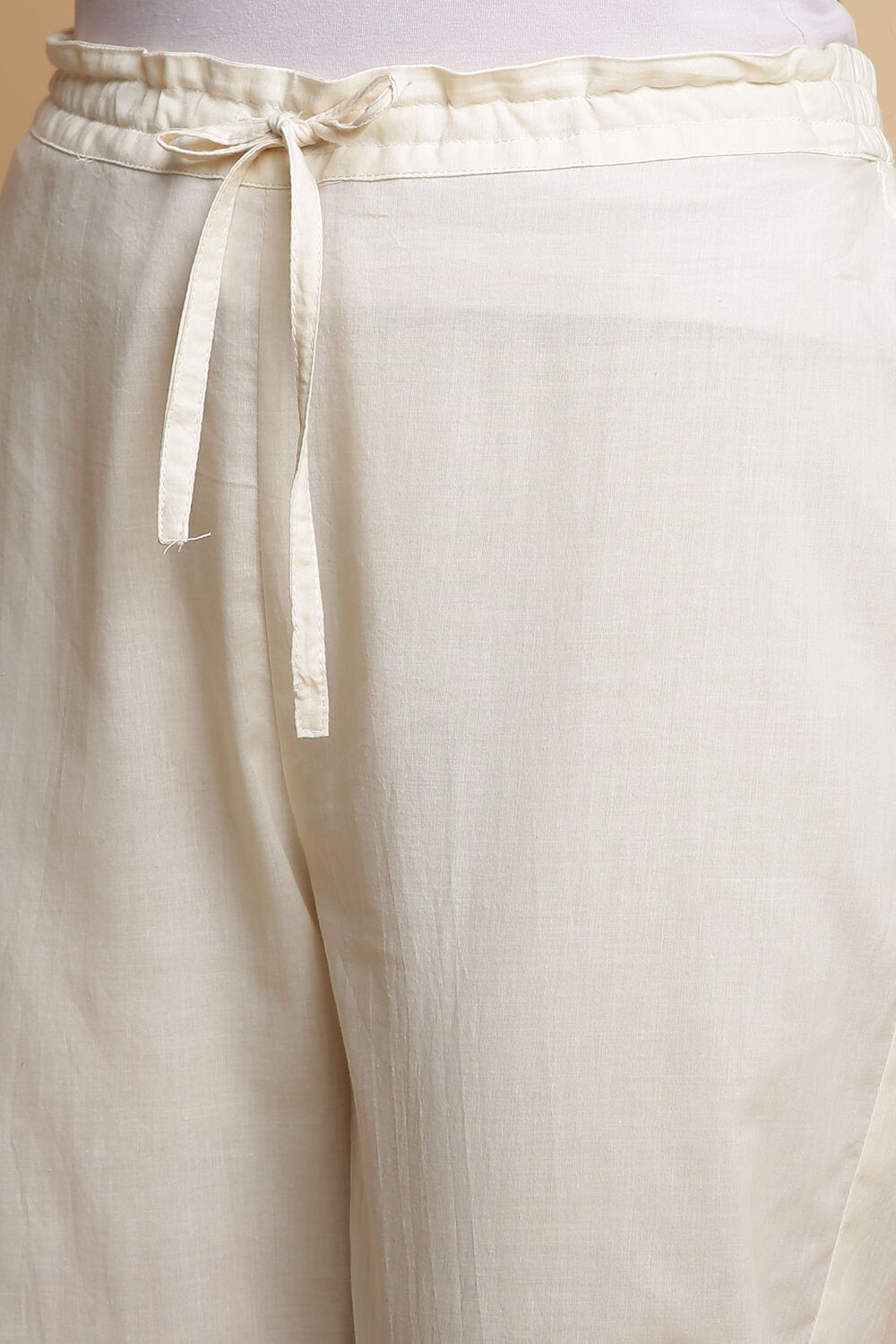 Brick Cotton Straight Kurta Pants Set image number 2