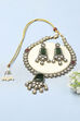 Green Pink Raanihaar Festive Set image number 0