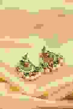 Champagne Alloy Drop & Danglers image number 2