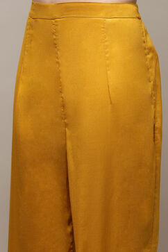 Peach Cotton Handloom Unstitched Suit Set image number 3