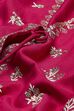 Red Embroidered Gathered Lehenga Set with Jacket image number 3