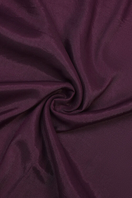 Wine Silk Blend Hand Embroidered Unstitched Suit Set image number 2