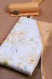 Green Cotton Printed Embroidered Unstitched Suit Set image number 0