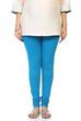 Fuschia Cotton Blend Solid Churidar image number 1