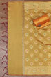 Red Cotton Printed Embroidered Unstitched Suit Set image number 3