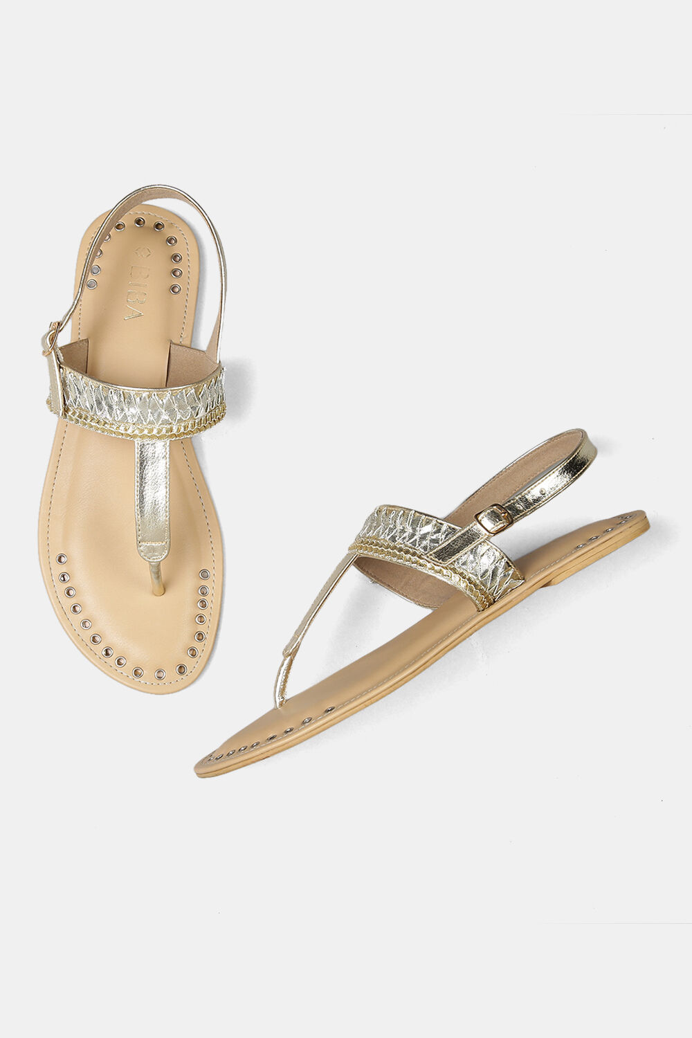 Gold Formal Sandals