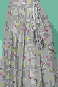 Multicolor Cotton Straight Printed Kurta Skirt Suit Set image number 2