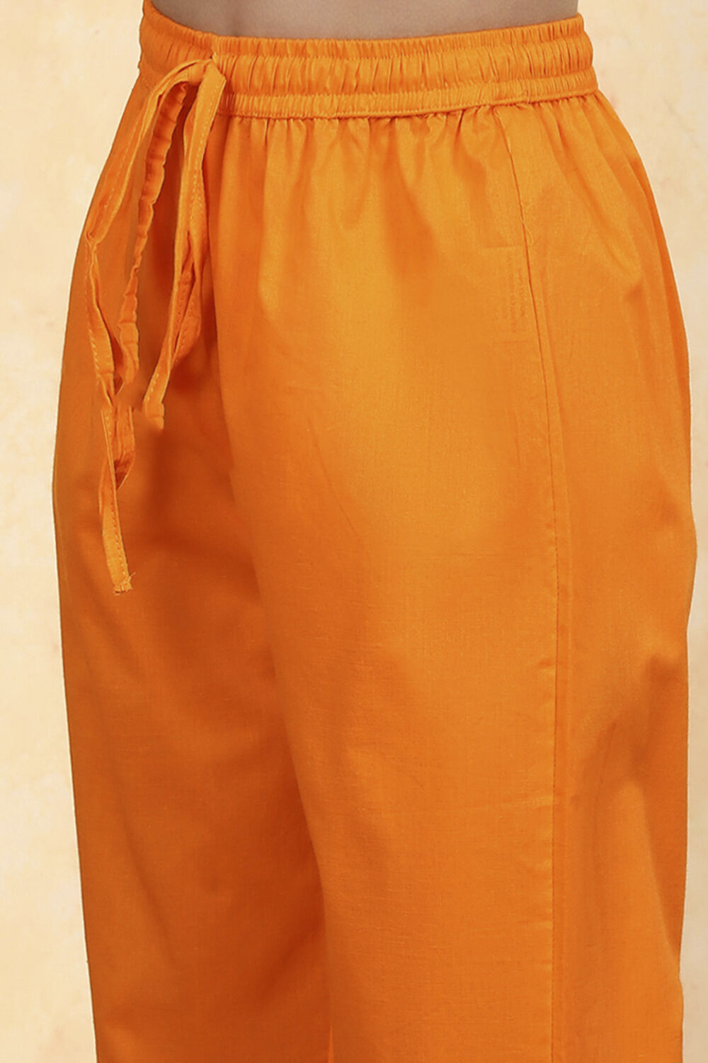 Blue Cotton Straight Printed Suit Set image number 2