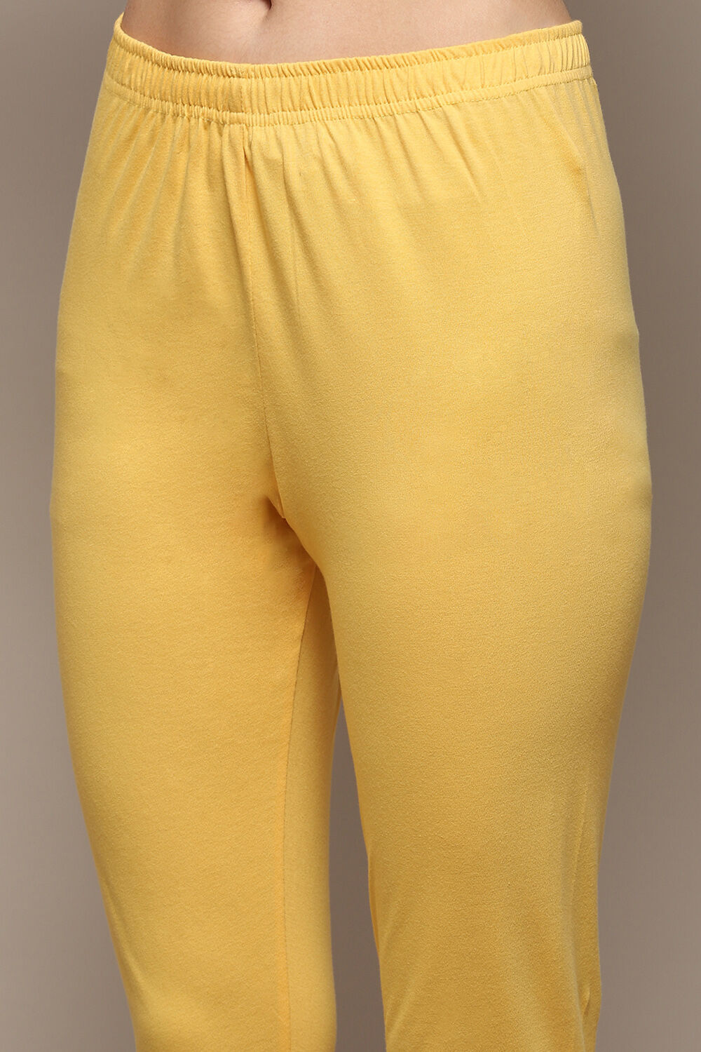 Red Cambric Anarkali Kurta Churidar Suit Set image number 2