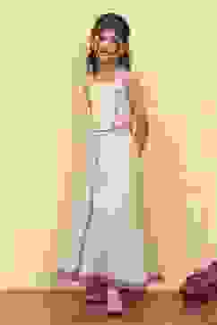 Red Cotton Yarndyed Front open Suit Set image number 7