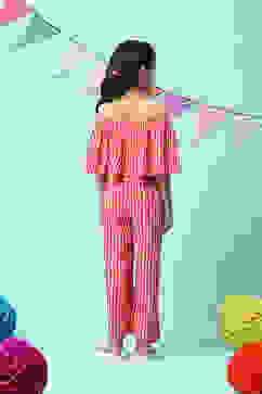 Pink Rayon Straight Jumpsuit image number 3