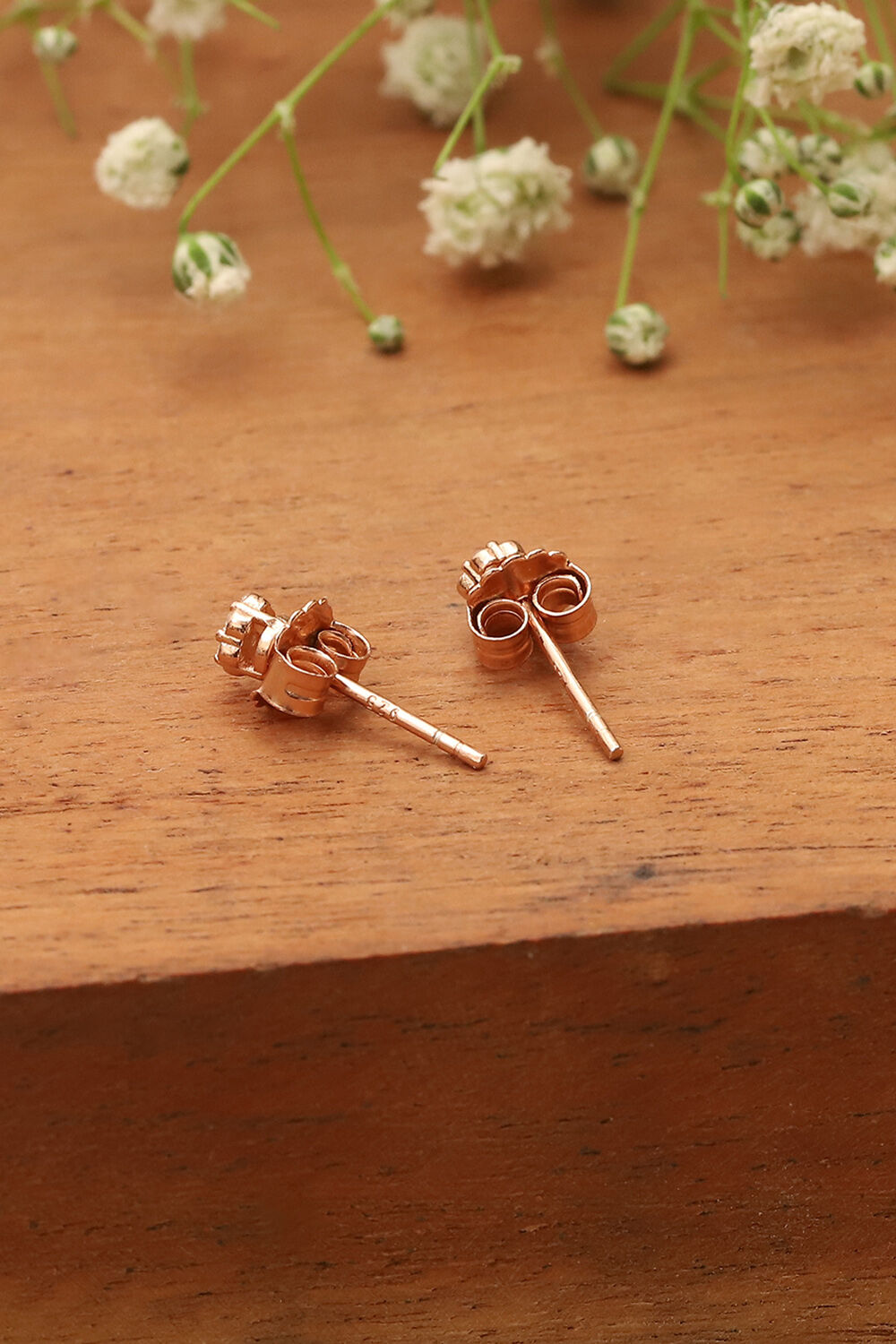 Gold 925 Sterling Silver Earrings image number 2