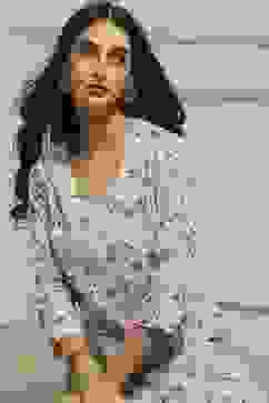 Cream Cotton Kurta image number 0