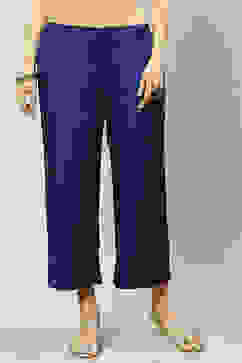 Navy Viscose Palazzo image number 0