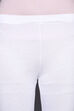 Black Viscose Lycra Solid Leggings image number 1