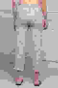 Beige Rayon Pants image number 5