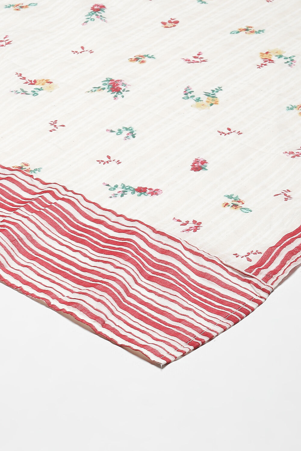 Blue Cotton Straight Kurta Palazzo Suit Set image number 5