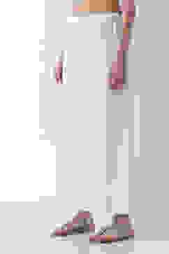 White Cotton Flared Palazzos image number 2