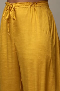 Yellow Modal Anarkali Kurta Churidar Suit Set image number 2