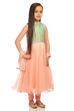 Peach Anarkali Suit-Set image number 3