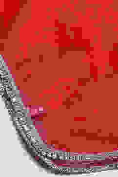 Red Nylon Flared Kurta Sharara Suit Set image number 3