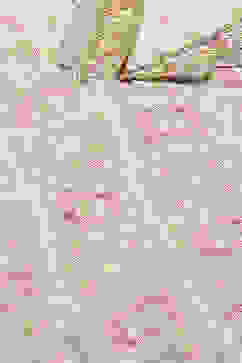 Pink Cotton Straight Kurta image number 1