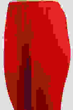 Red Cotton Blend Solid Churidar image number 1