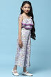 Lavender Cotton Straight Jumpsuit image number 4