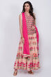 Peach Floral Lehenga Set image number 0