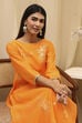 Black Poly Chanderi  Dress image number 1