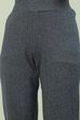 Charcoal Black Cotton Pants image number 1