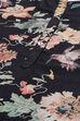 Rohit Bal Black Silk Straight Printed Suit Set image number 1