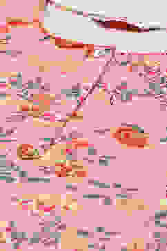 Pink Viscose A-Line Kurta Palazzo Suit Set image number 1