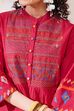 Black Cotton Straight Kurta Pants Set image number 1