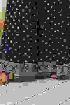 Teal Blue Georgette Embroidered Peplum Suit Set image number 3