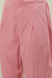 Pink Cotton Blend Digital Print Unstitched Suit Set image number 2