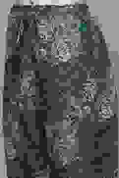 Dark Green Cotton Straight Kurta Palazzo Suit Set image number 2