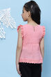 Pink Cotton A-Line Top image number 4