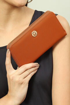 Rusty Brown Pu Leather Wallet image number 6