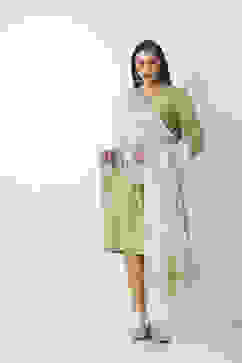 White Art Silk Dupatta image number 3