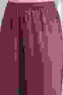 Old Rose Solid Straight Suit Set image number 2