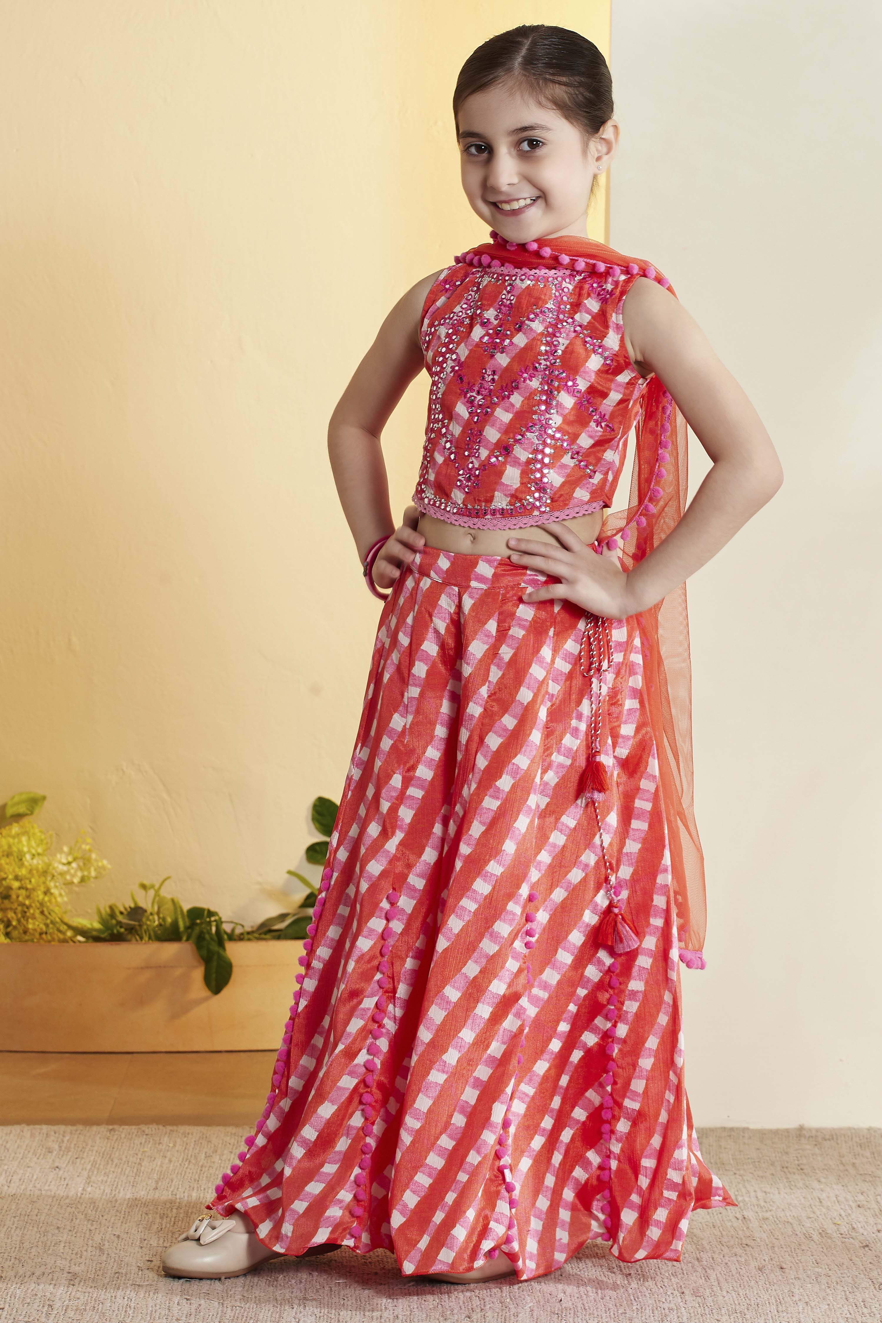 Pink Polyester Straight Suit Set image number 3