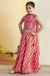 Pink Polyester Straight Suit Set image number 3