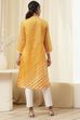Coral Polyester Straight Kurta image number 3