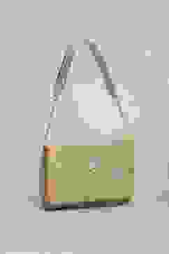 Gold Polycotton Clutch image number 4