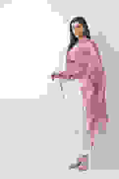 Pink Cotton Dupatta image number 0