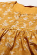 Blue Cotton Anarkali Kurta Palazzo Suit Set image number 1