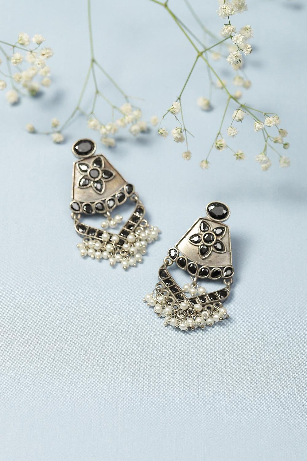 Oxidised earrings sales under 50