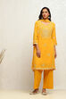 Pink Embroidered Kalidar Suit Set image number 6