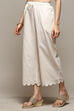 Natural Cotton Relaxed Palazzo image number 2